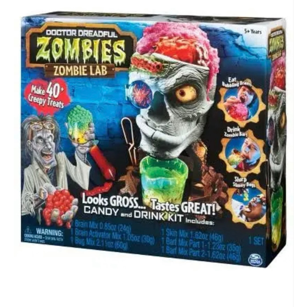 NIB Doctor DREADFUL ZOMBIES ZOMBIE LAB by Spin Masters Ages 5 & up